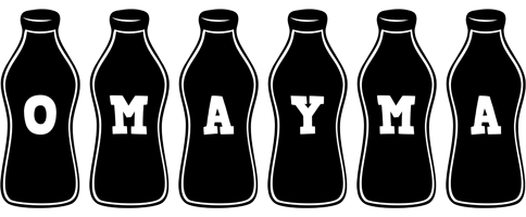 Omayma bottle logo