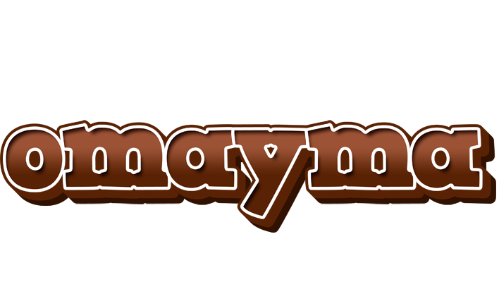 Omayma brownie logo