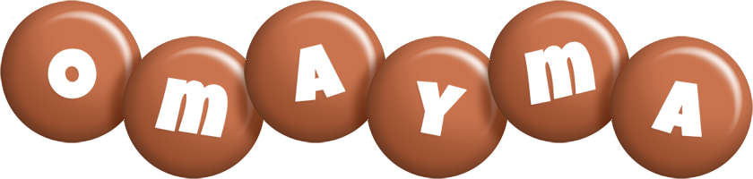 Omayma candy-brown logo