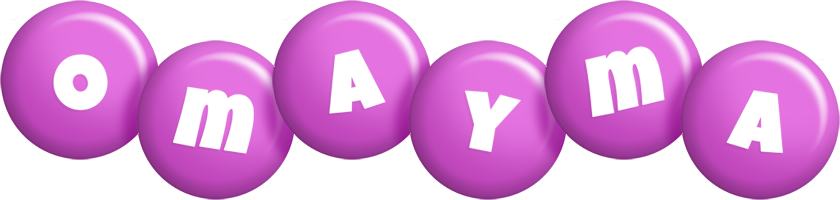 Omayma candy-purple logo