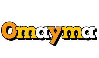 Omayma cartoon logo