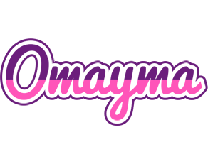 Omayma cheerful logo