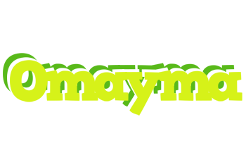 Omayma citrus logo