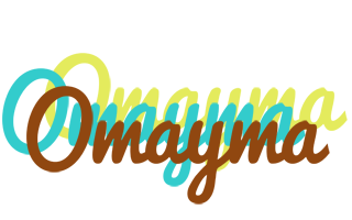 Omayma cupcake logo