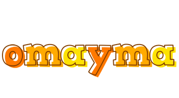 Omayma desert logo