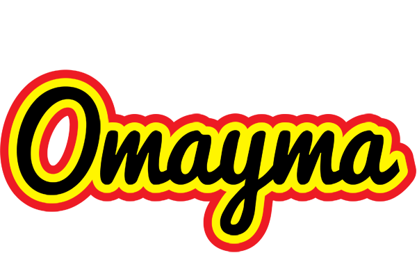 Omayma flaming logo