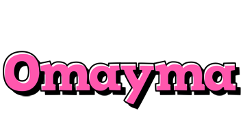 Omayma girlish logo