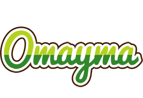 Omayma golfing logo