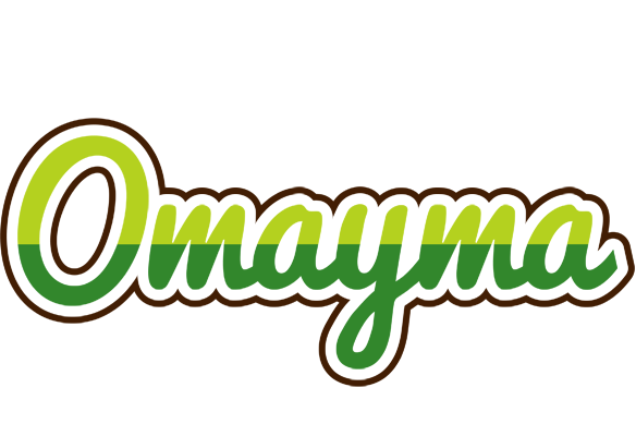 Omayma golfing logo