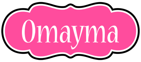 Omayma invitation logo