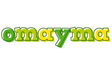 Omayma juice logo