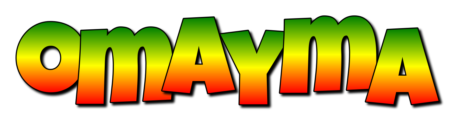 Omayma mango logo