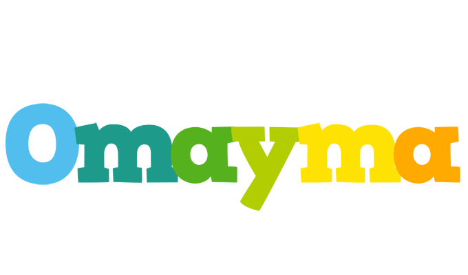 Omayma rainbows logo