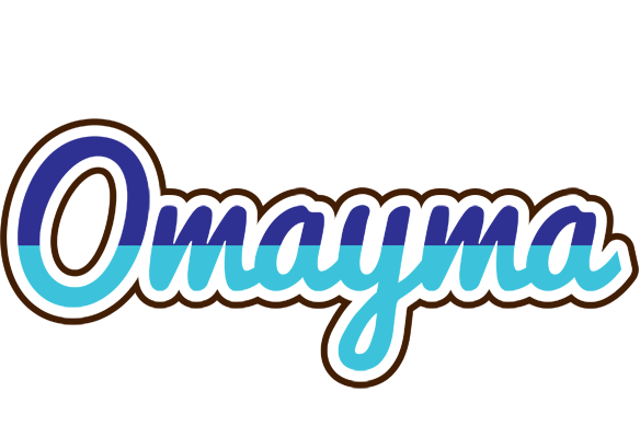 Omayma raining logo