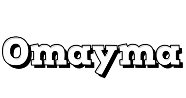 Omayma snowing logo