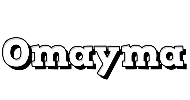 Omayma snowing logo