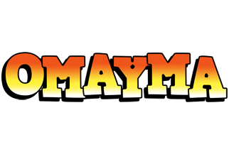 Omayma sunset logo