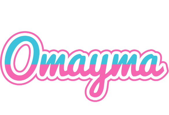 Omayma woman logo