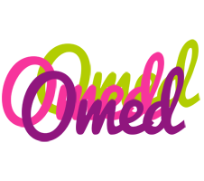 Omed flowers logo