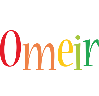 Omeir birthday logo