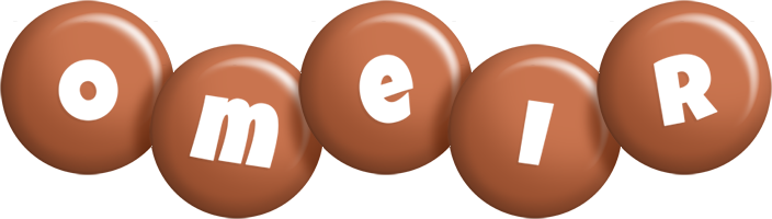 Omeir candy-brown logo