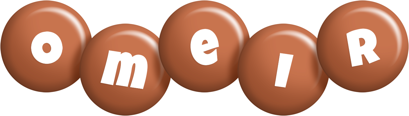 Omeir candy-brown logo