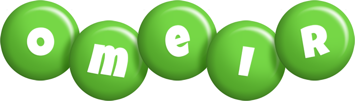 Omeir candy-green logo