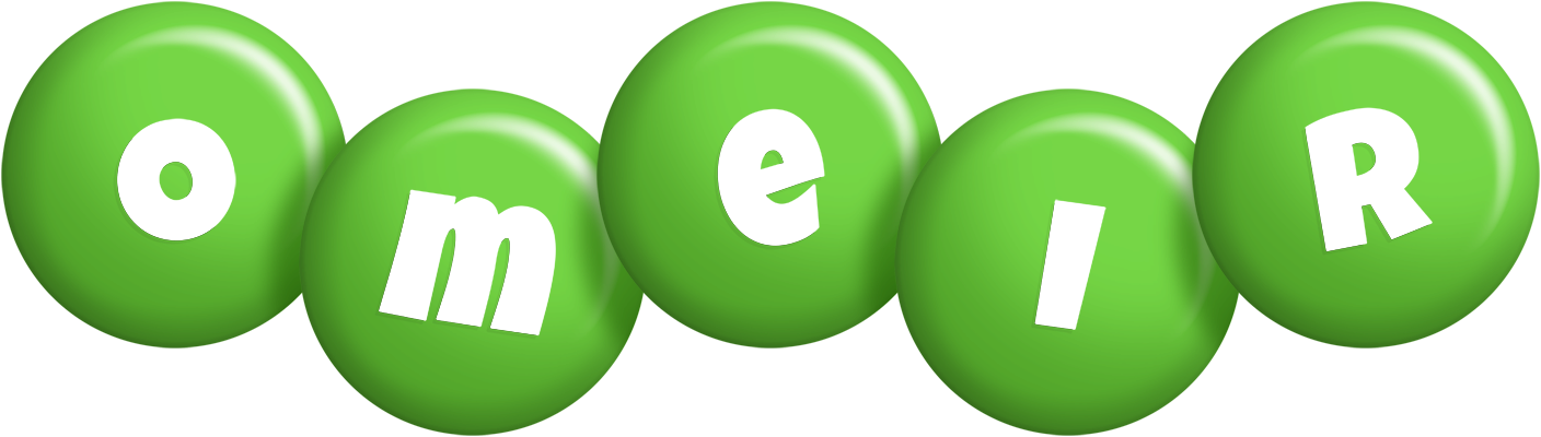 Omeir candy-green logo