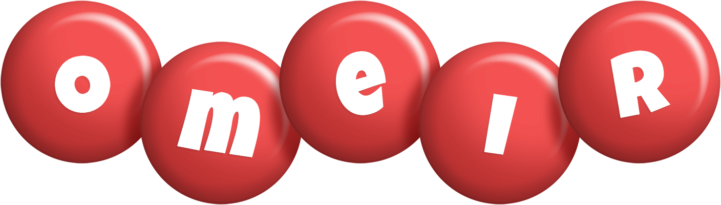 Omeir candy-red logo