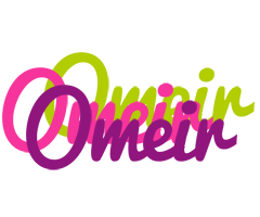 Omeir flowers logo