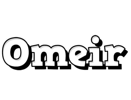 Omeir snowing logo