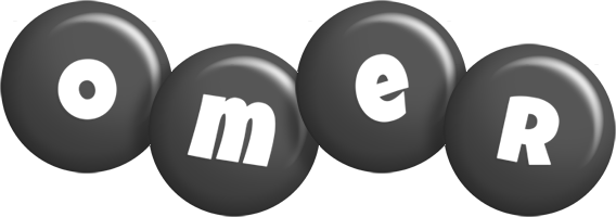Omer candy-black logo