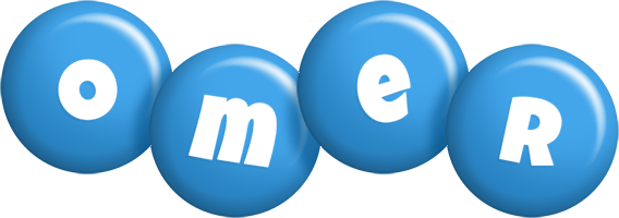Omer candy-blue logo