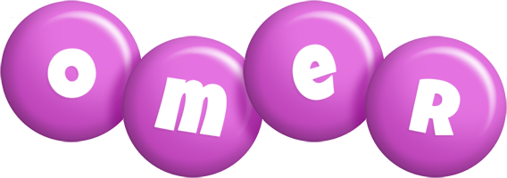 Omer candy-purple logo