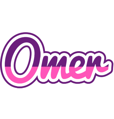 Omer cheerful logo