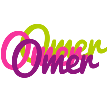 Omer flowers logo