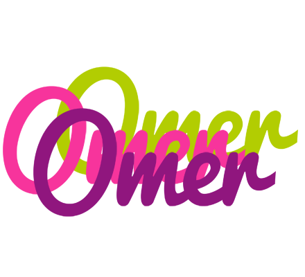 Omer flowers logo