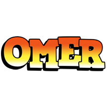 Omer sunset logo