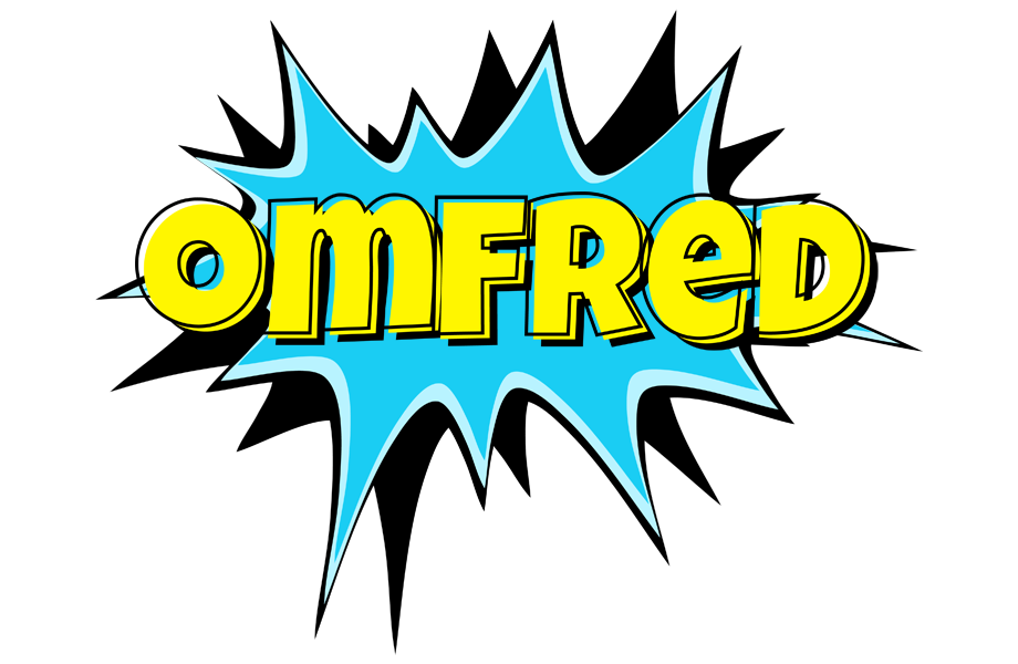 Omfred amazing logo