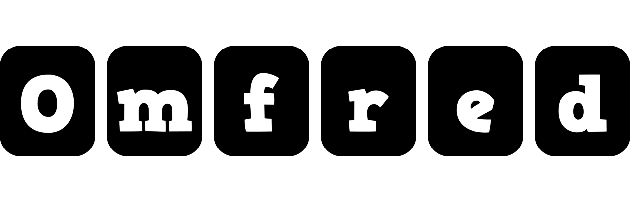 Omfred box logo