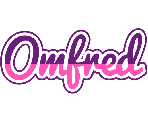 Omfred cheerful logo