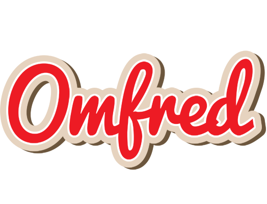 Omfred chocolate logo