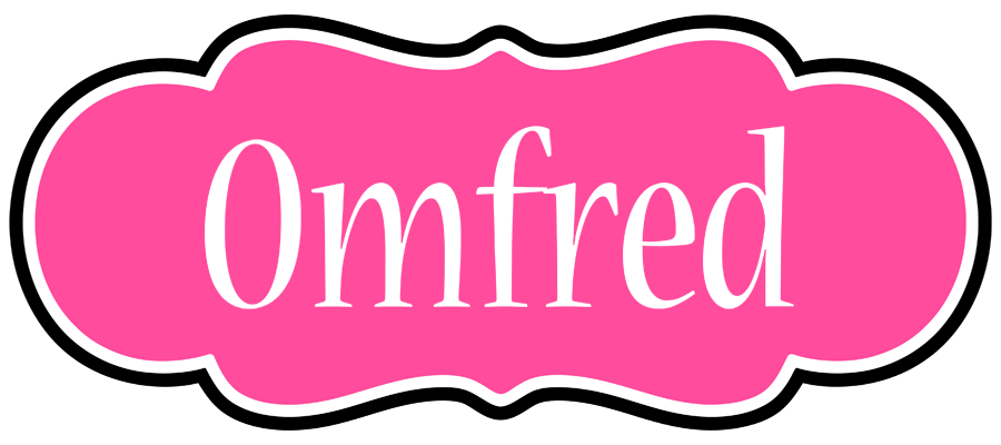 Omfred invitation logo