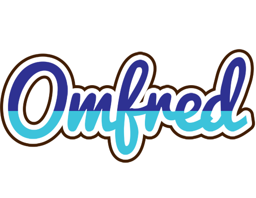 Omfred raining logo