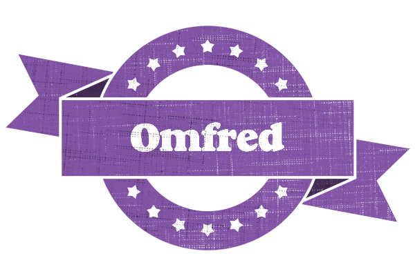Omfred royal logo