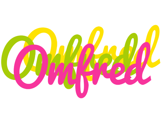 Omfred sweets logo
