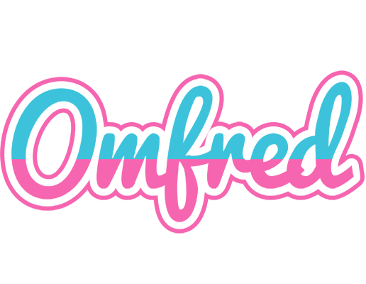 Omfred woman logo