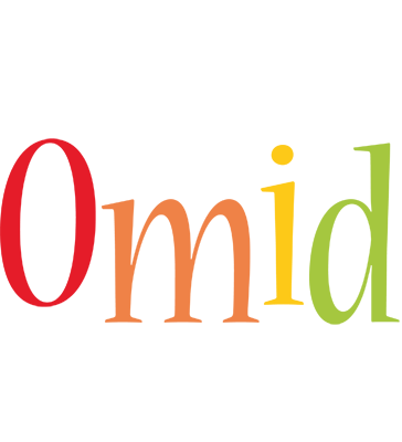 Omid birthday logo