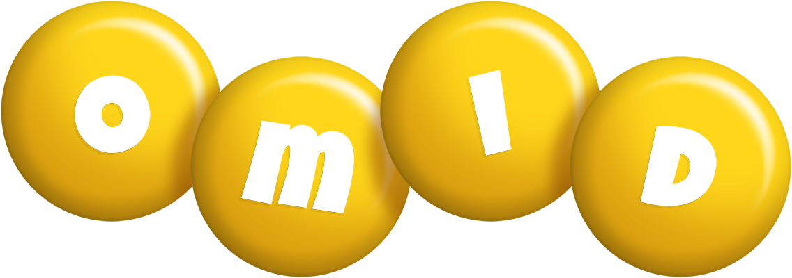 Omid candy-yellow logo