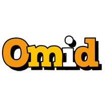 Omid cartoon logo